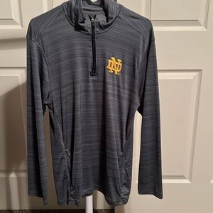 Champion Notre Dame quarter zip